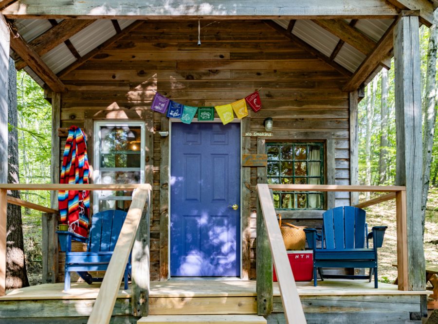 cabin porch